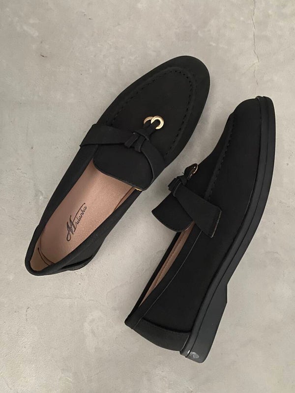 Loafers zwart
