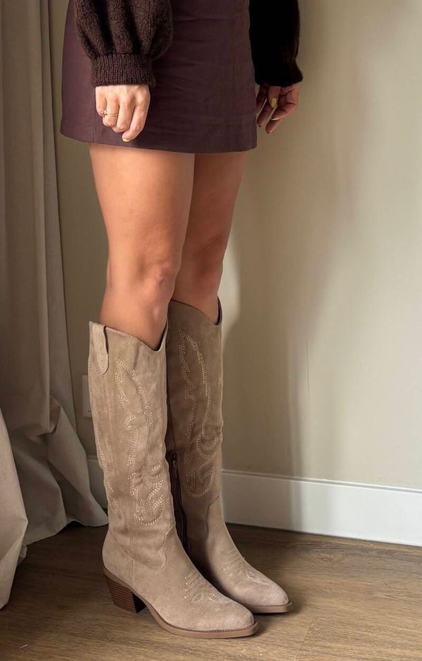 Sierra hoge cowboy laarzen