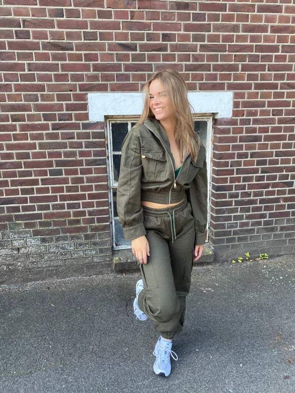 Cargo set army green