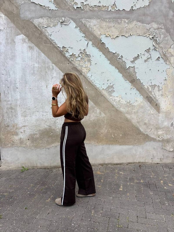 Comfy Wide Leg Pants brown