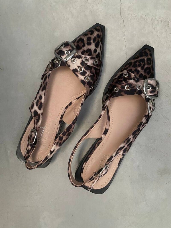 Lisa Slingback Leopard