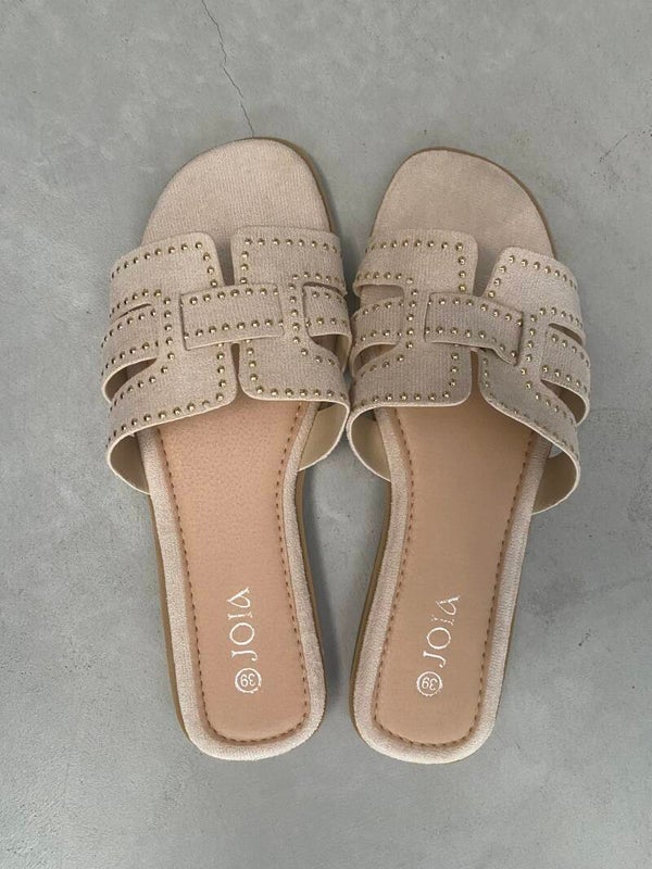 JOIA slippers beige
