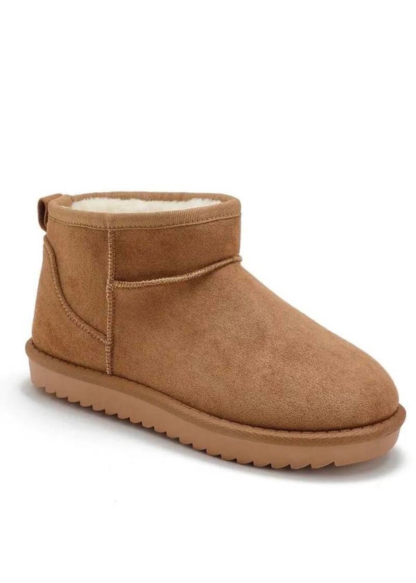 Cozy  Boots – Camel