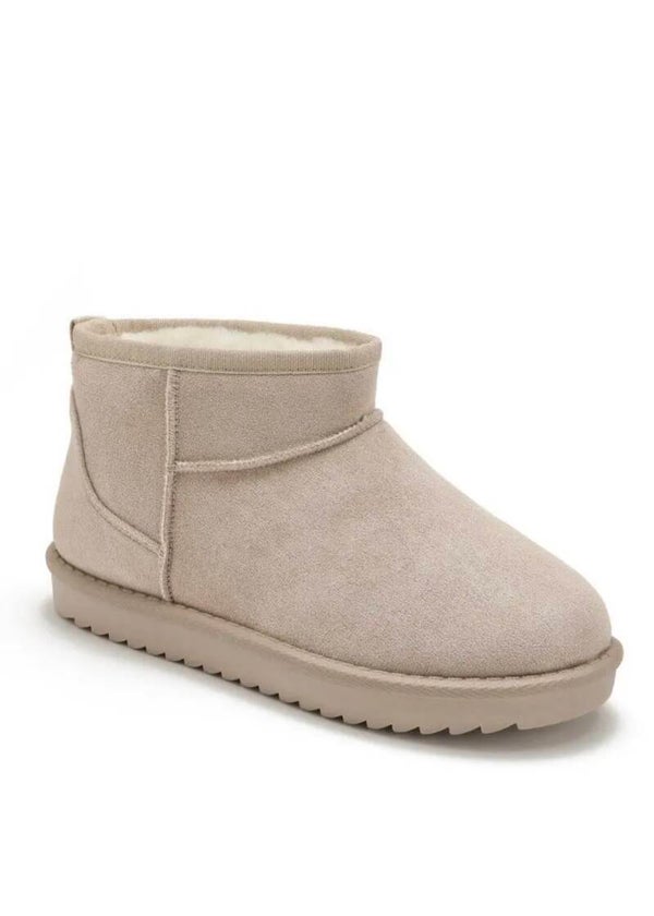 Cozy  Boots – Beige