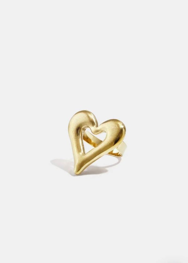 Golden Heart Ring