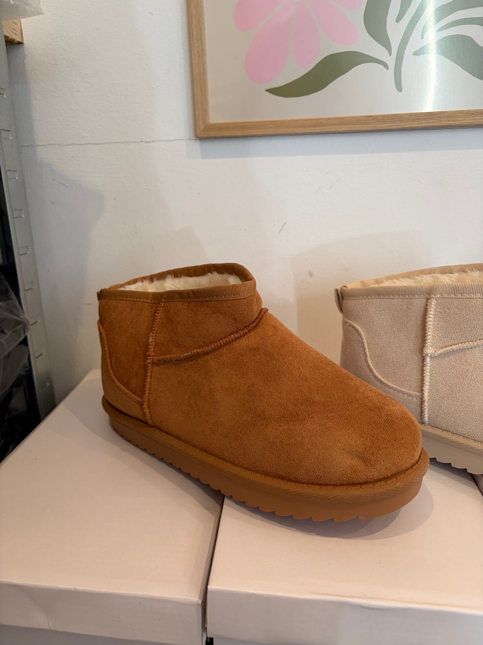 Cozy  Boots – Camel
