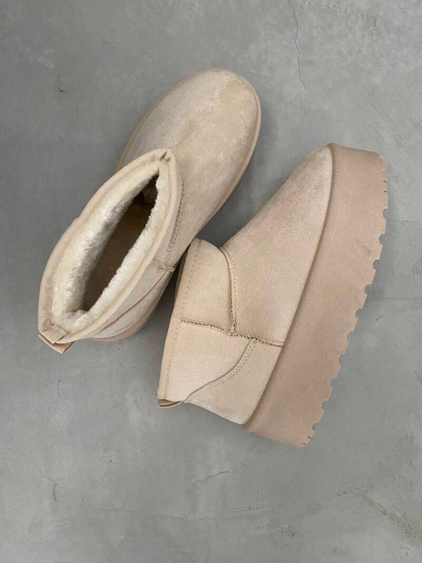 Ughies plateauzool beige