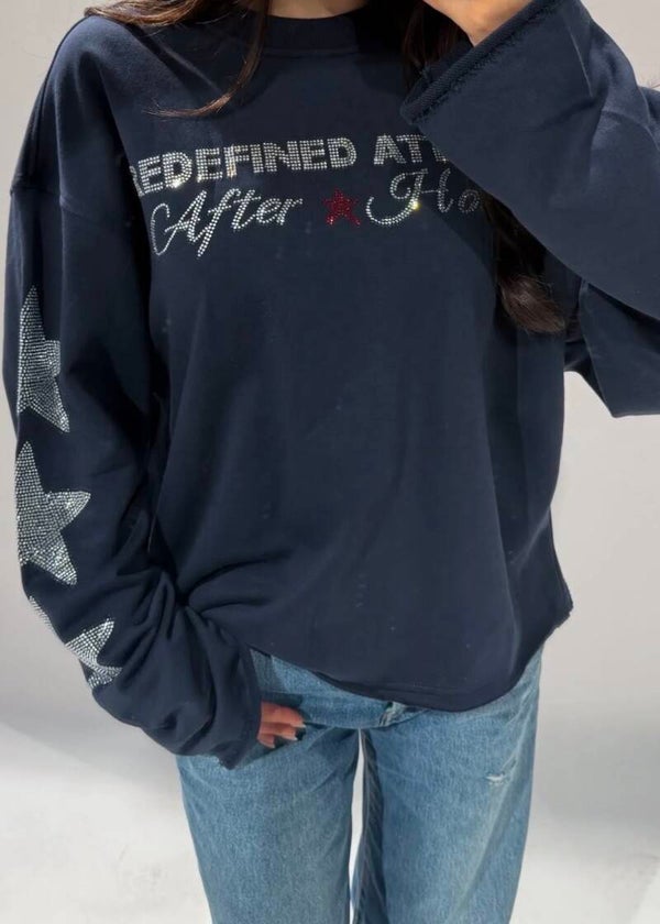 Star Sweater – Navy
