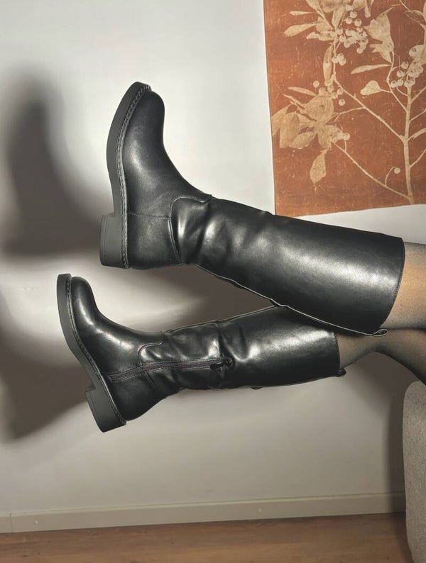 NOA hoge zwarte laarzen