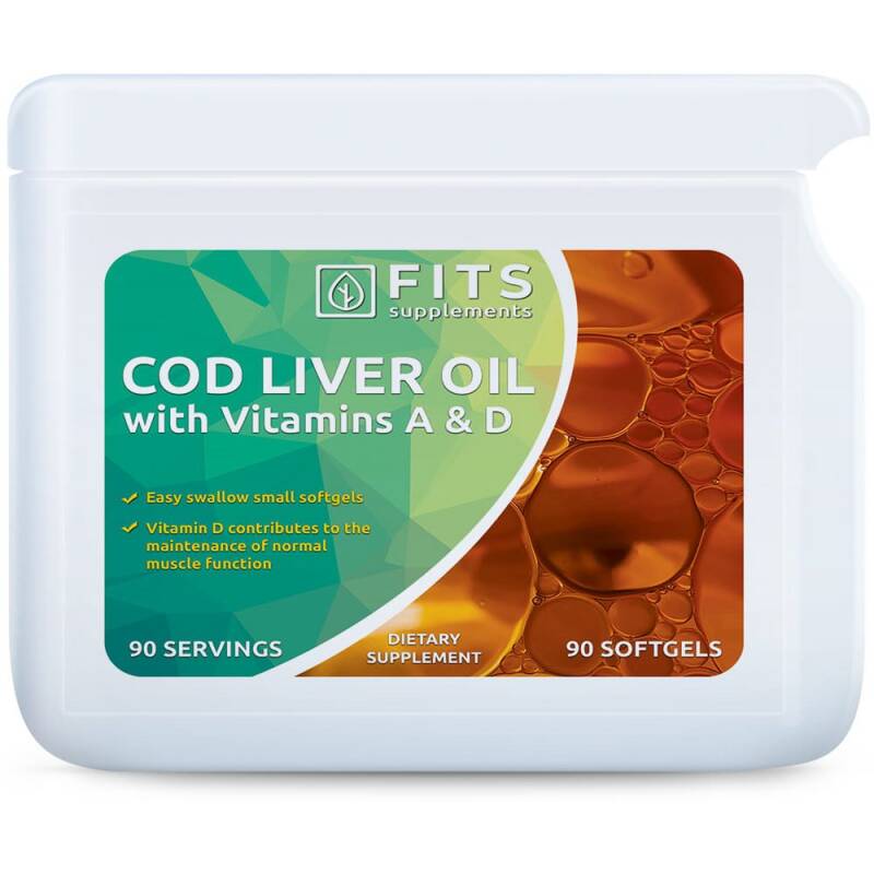 Levertraan met vitamine A en D 90 softgels