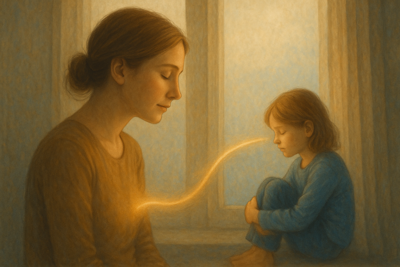 hart, hoofd werk, innerlijk kind, haakje naar het verleden