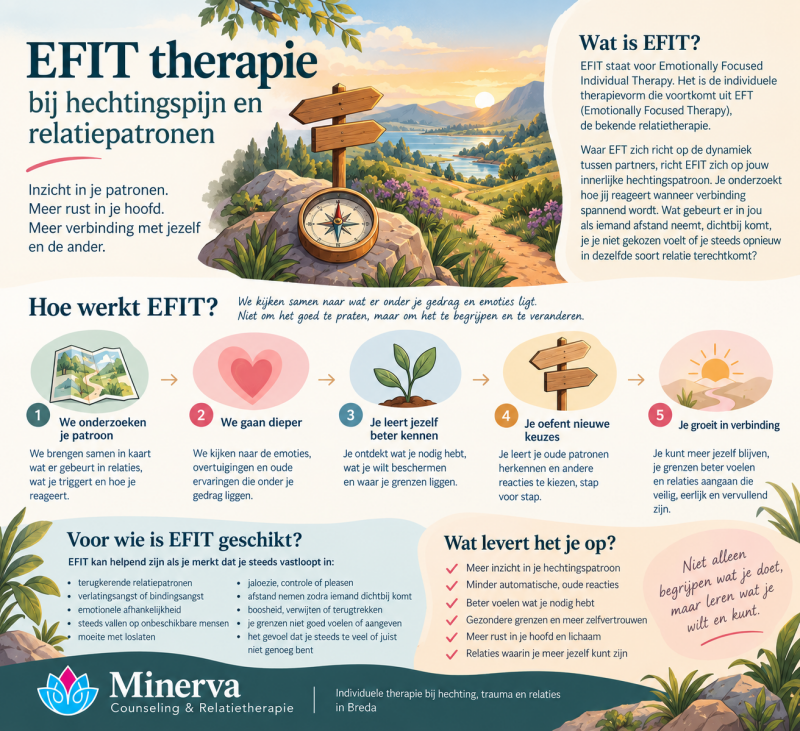 efit therapie behandeling infographic