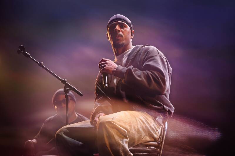 Soul Singer Khamari performing live in Melkweg Amsterdam during his  'To Dry A Tear' Tour in 2026