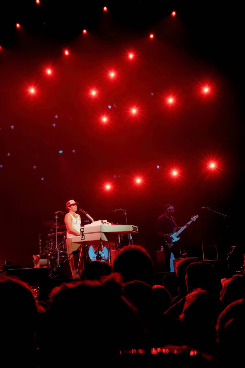 Charlie Puth performing live at the North Sea Jazz Festival 2026 during his Whatsever's Clever World Tour