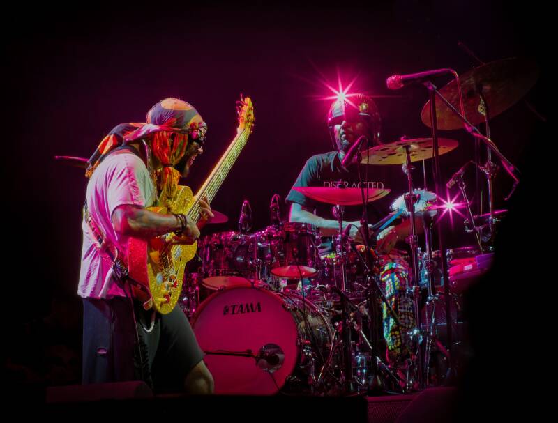 Thundercat performing live during is 2026 tour