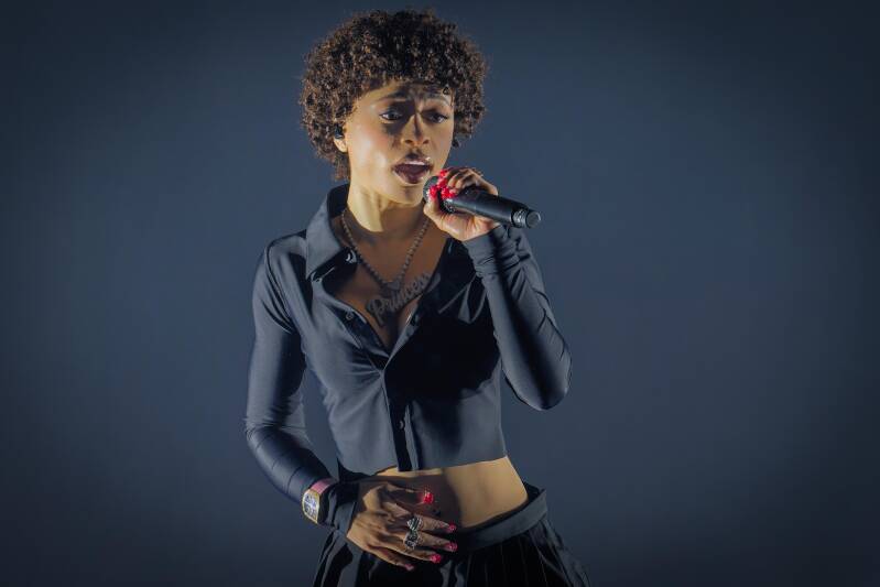 Female Rapper & Millenium Princess Ice Spice Performing Live During Her Y2K! Tour 2024 in 013 Tilburg The Netherlands