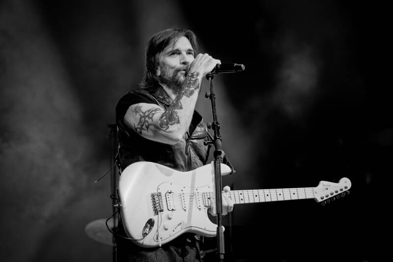 Multiple Latin and Grammy Award Winner Juanes performing live with his band during his Wolrld Tour  in 2026 in 013, Tilburg, The Netherlands