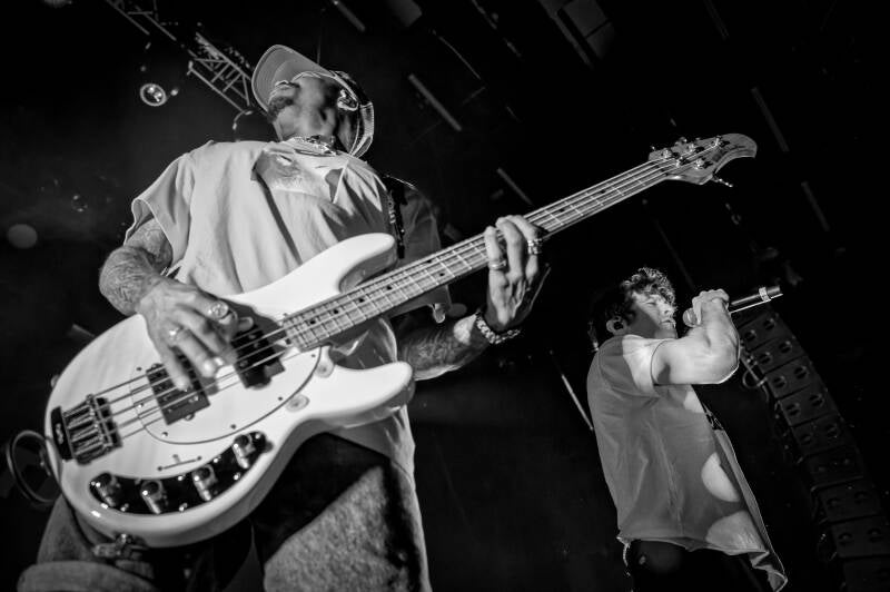 Turnstile live on stage in 013 The Netherlands