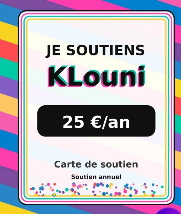 Carte de soutien