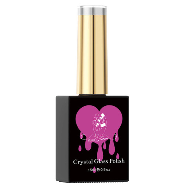 Crystal Glass polish HEMA FREE (Roze)