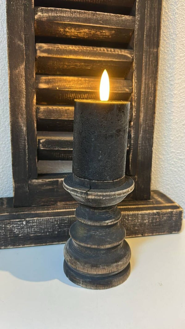 Countryfield led candles (zwart)