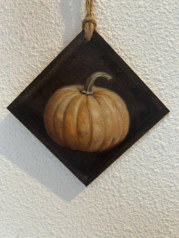 Mini deco hanger (pompoen)