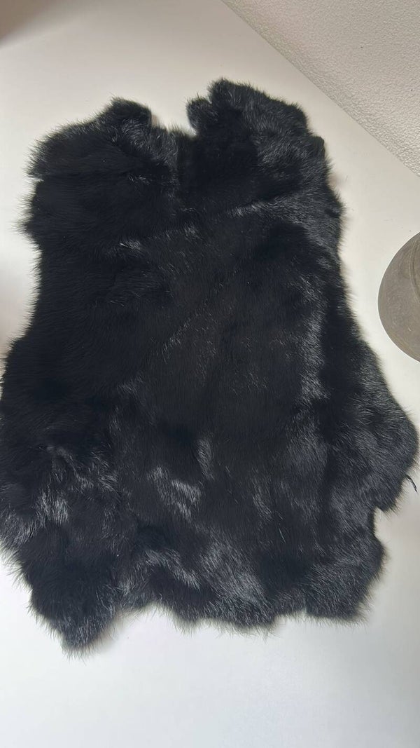 Konijnenvacht (Zwart)