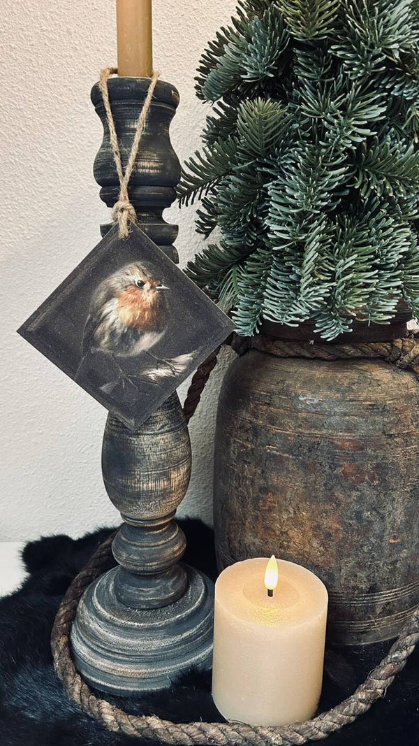 Mini deco hanger (Roodborstje)