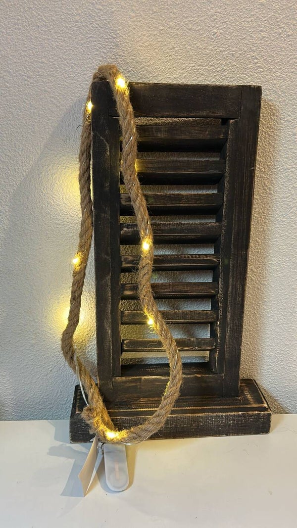 Countryfield lichtsnoer led touw (jute)