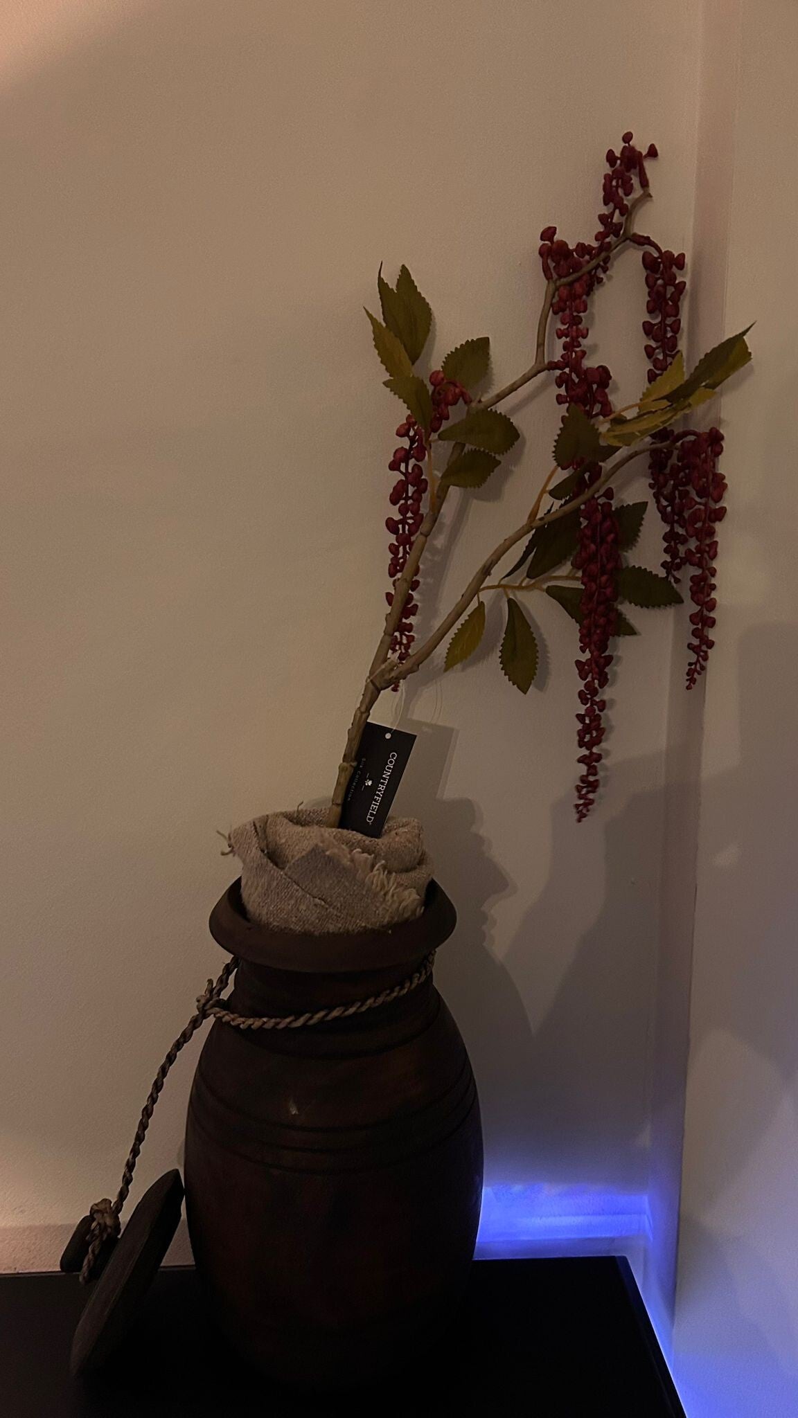 Kunst Tak Phytolacca (donker-rood)