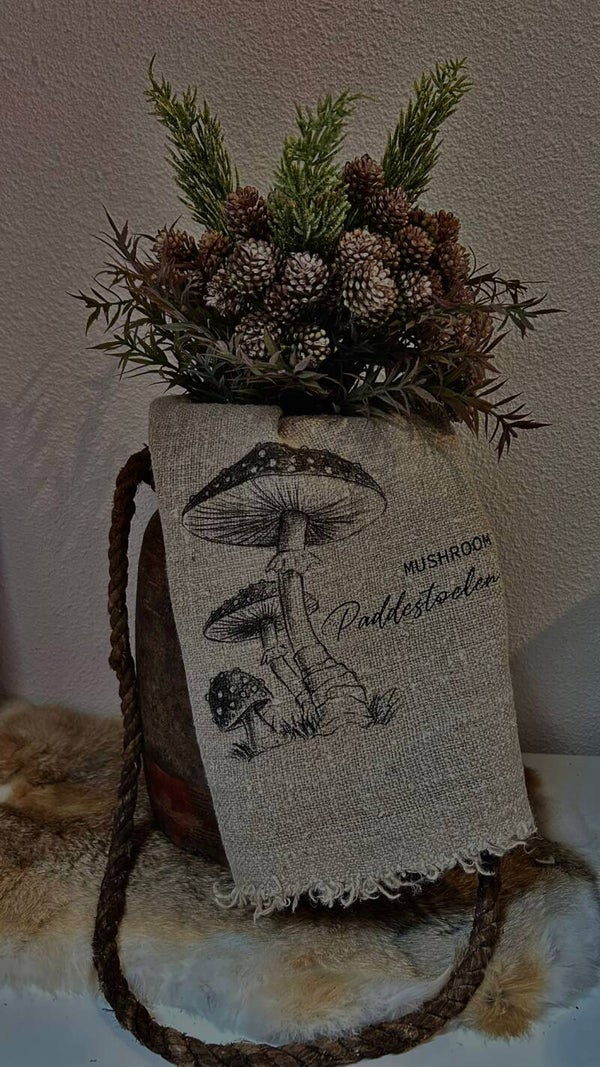 Shabby doek (Paddestoelen)