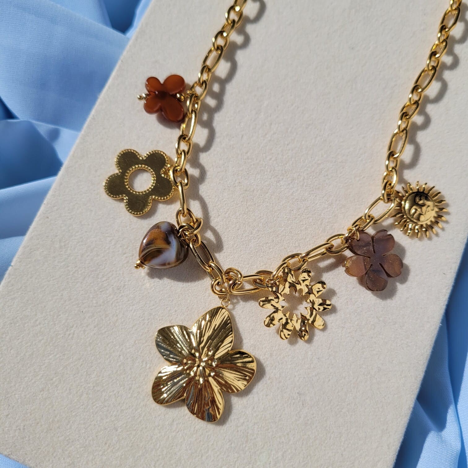 Collier breloque Célia Doré