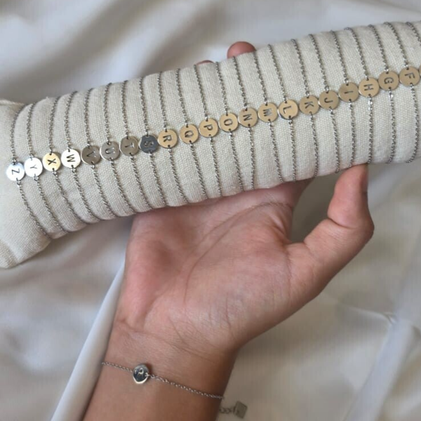 Bracelet Initiale Argenté