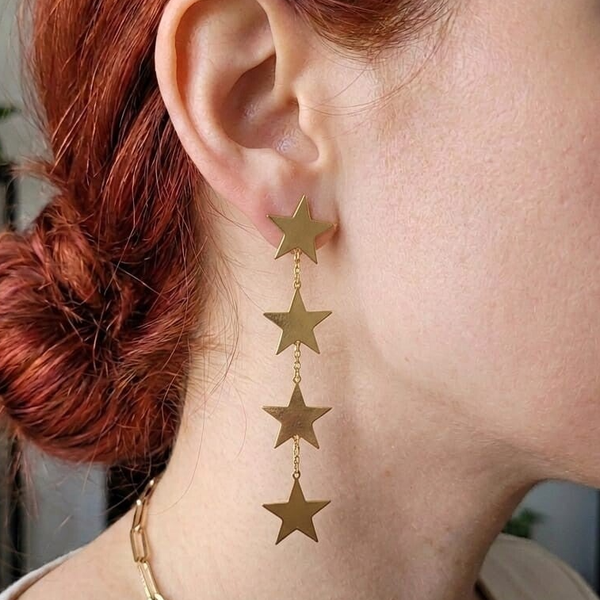 Boucles d'oreilles Star
