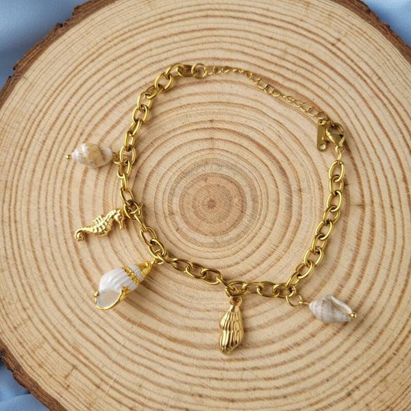Bracelet breloque Océane