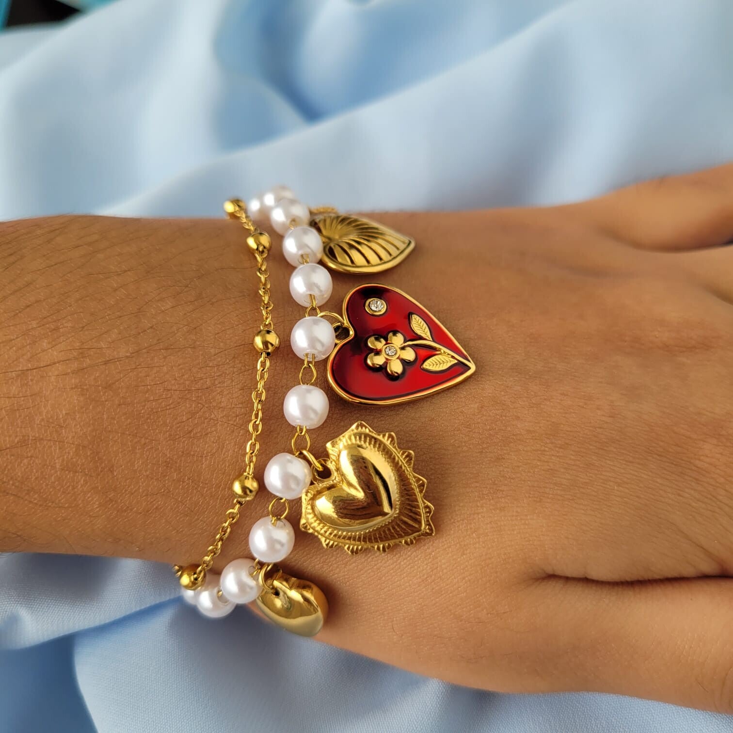 Bracelet breloque Élénaïs