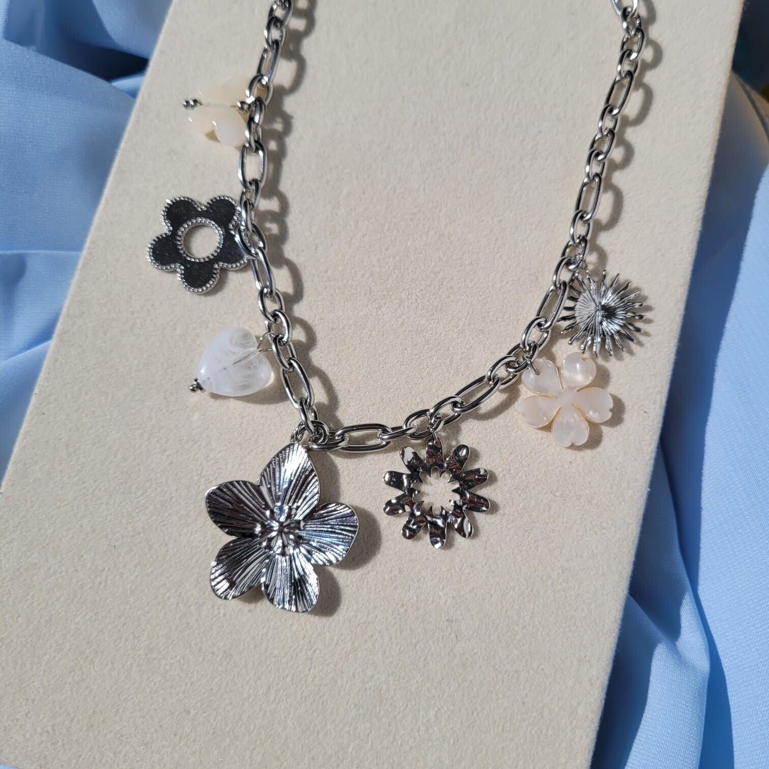 Collier Breloque Célia Argenté
