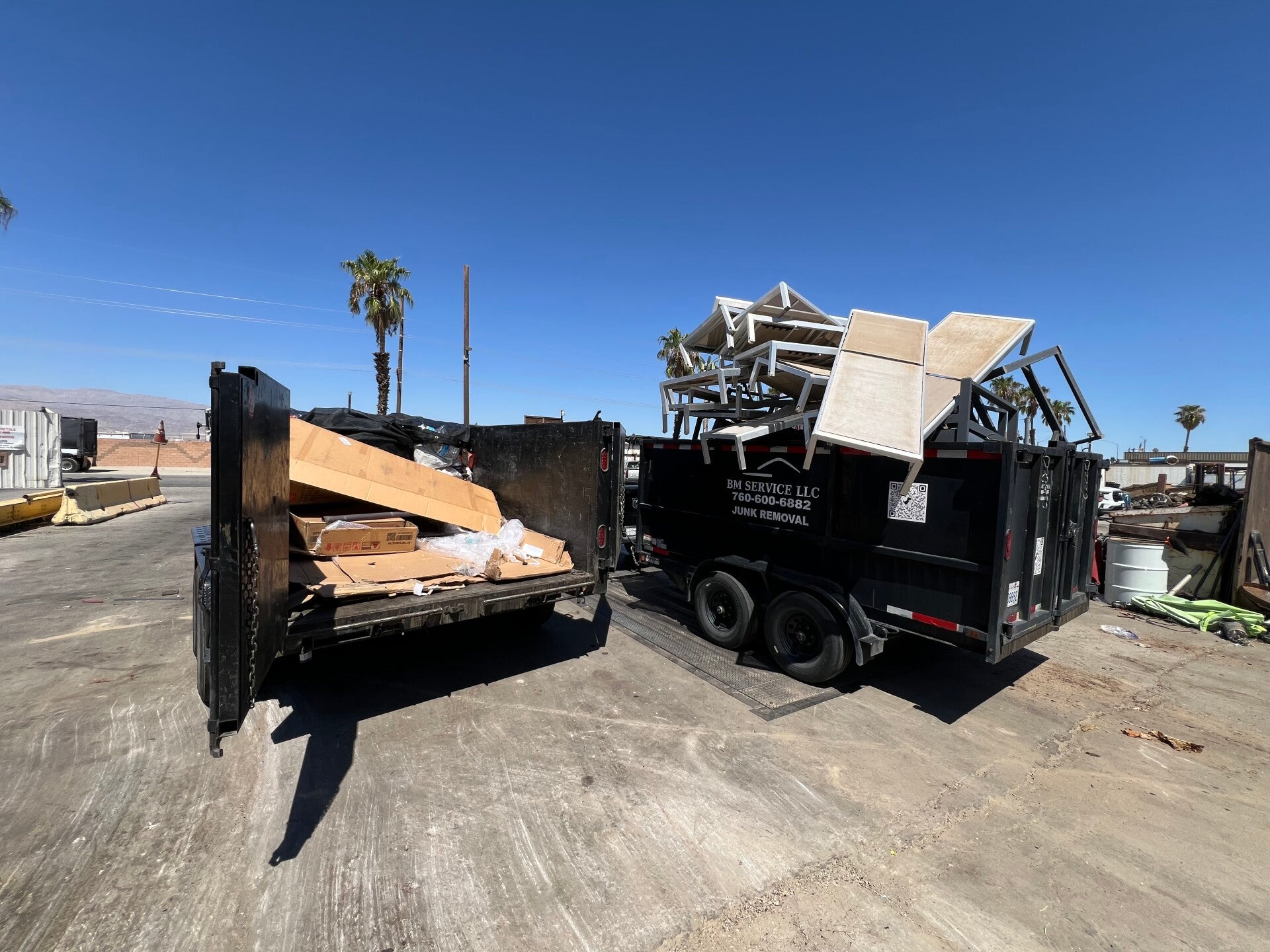 Same-day junk removal service in Coachella Valley by Junk Removal BM Service LLC