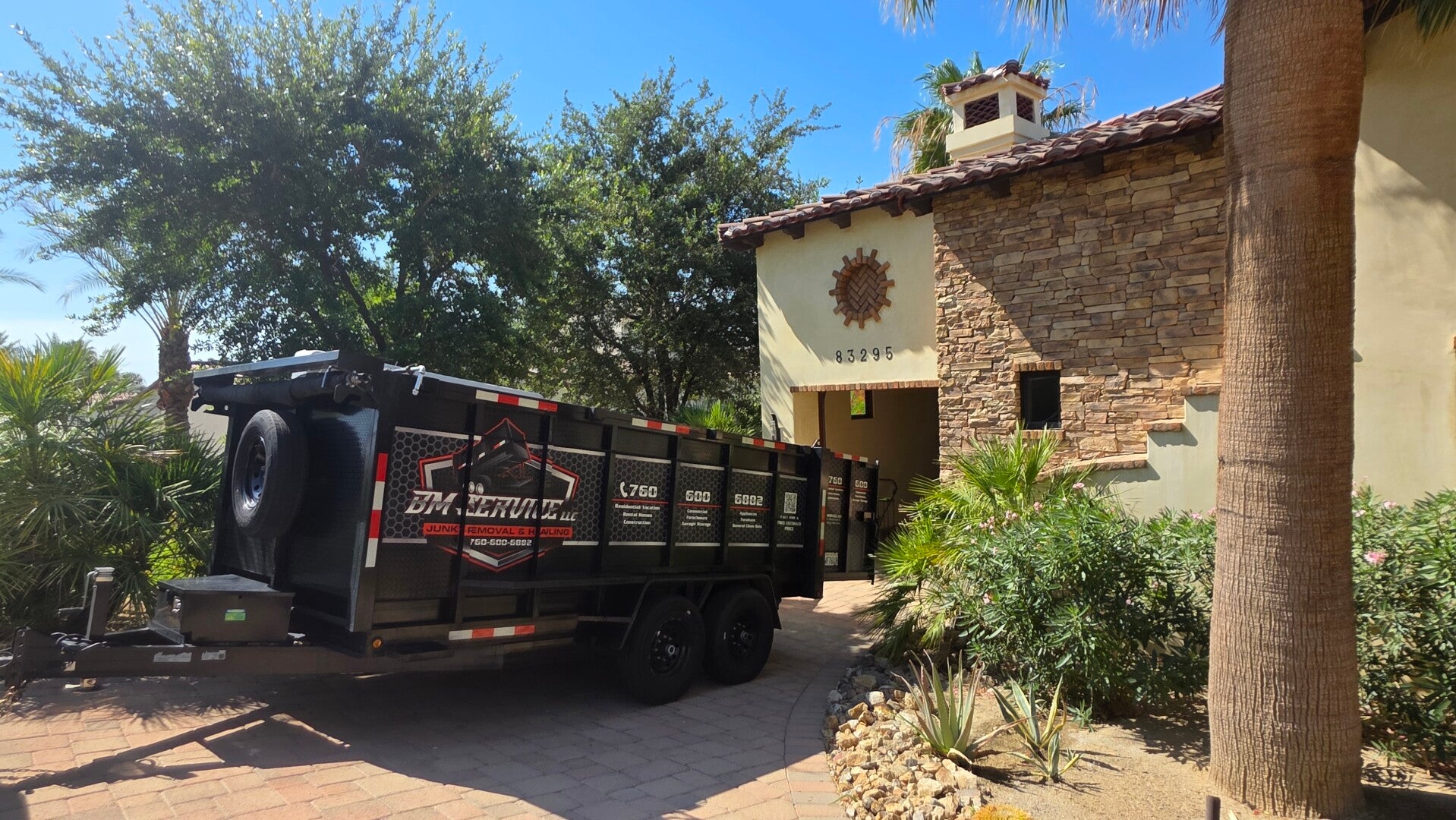 Junk removal service in Bermuda Dunes by Junk Removal BM Service LLC