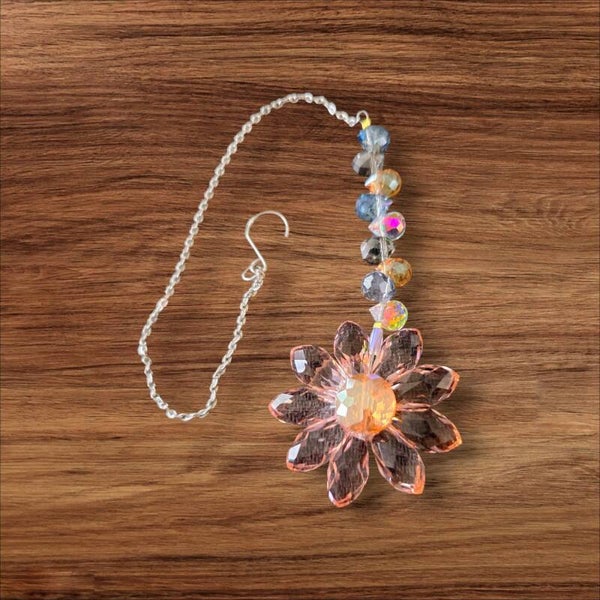 Pink Flower Suncatcher
