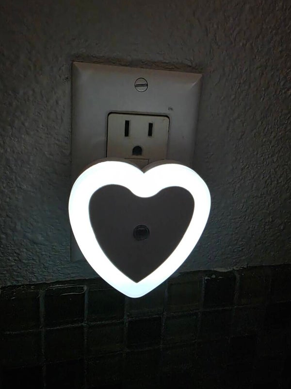 Heart Plug in Night Light