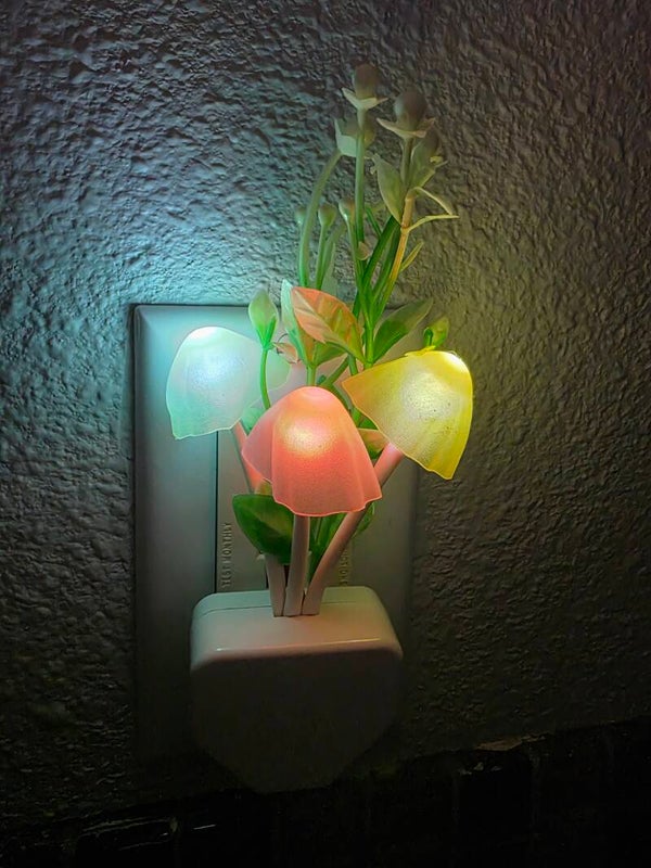 Mushroom Plug in Night Light