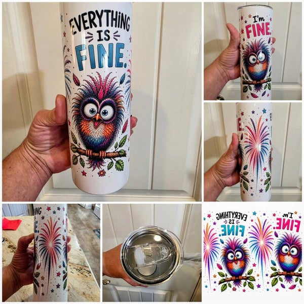 Frazzled Birdie Tumbler