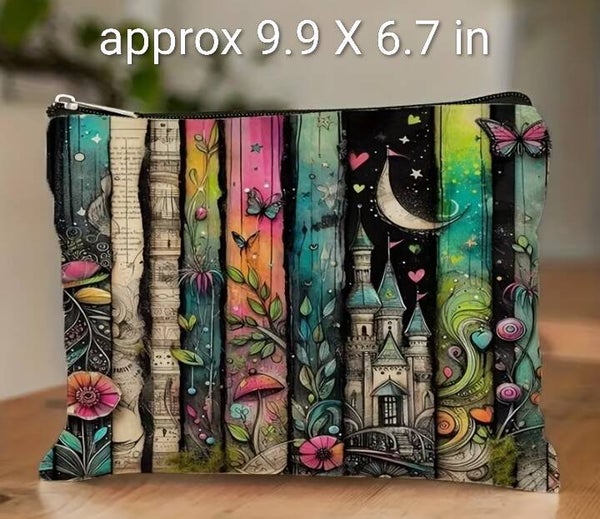 Magical Book Cosmetic Bag