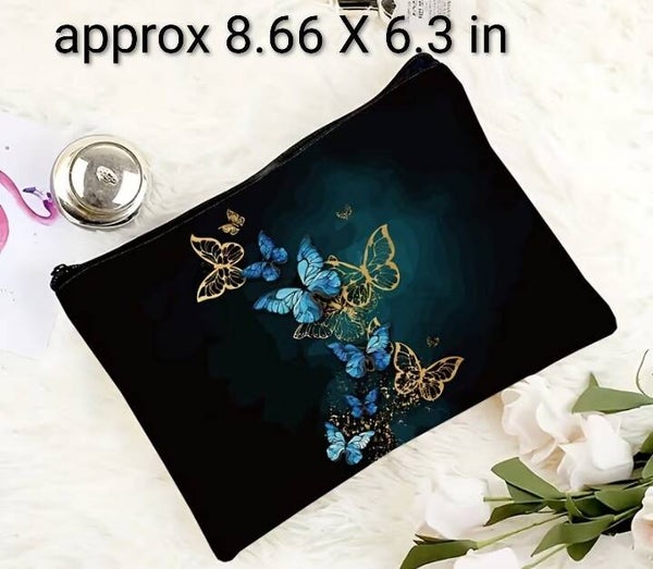 Butterfly Cosmetic Bag
