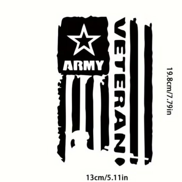 Veteran Car Decal