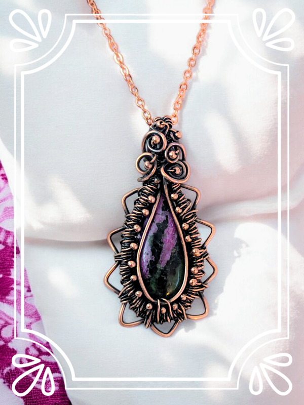 Tear Drop Ruby Pendant
