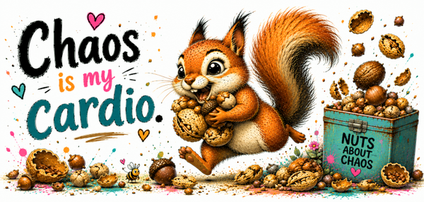 Squirrel Chaos Mug or Tumbler