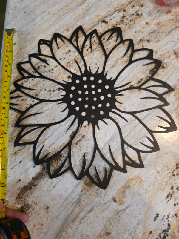 Single Metal Wall Decor Flower