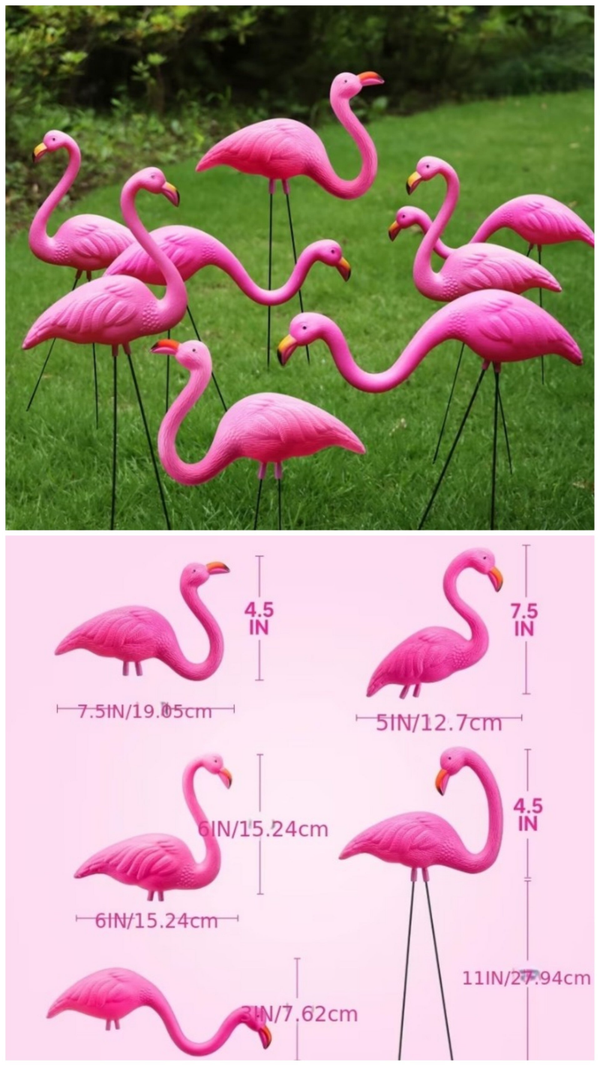 Flamingo Garden Stakes
